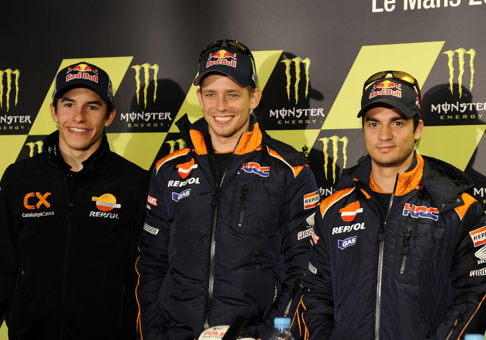 Marquez, Stoner, Pedrosa